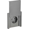 Розетка IEK FORTE&PIANO FP519 с заземлением, с защитными шторками и крышкой 16А IP44 FP-R16-16-1-44-K46